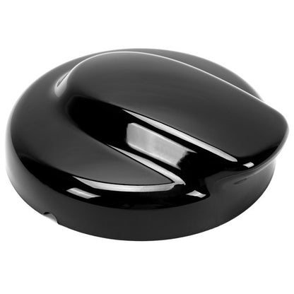 Solid Spare Gas Cap GLOSS BLACK Fuel Cover For 06-14 MINI Clubman R55 R56 Cooper S