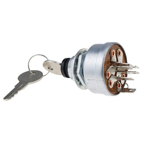Solid Spare Ignition Switch w/Key AM101561 for John Deere Z235 Z255 Z915B Z920M Z920R Z925M