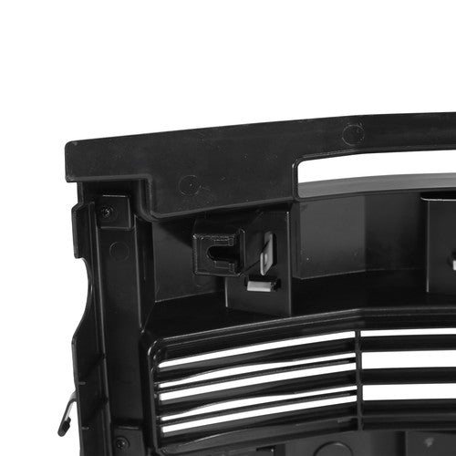 Front Upper Grill Grille Gloss Black For 2015 2016 2017 Ford F-150 W/O Camera
