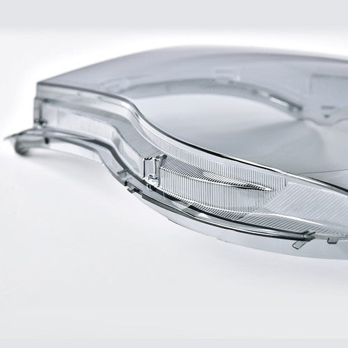 Solid Spare Fit For 05-11 Toyota Tacoma Smoke Headlight Headlamp Replacement Lens Left+Right