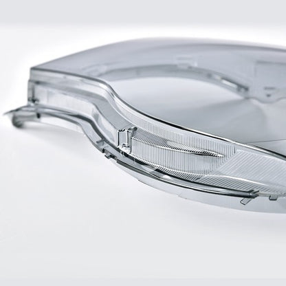 Solid Spare Fit For 05-11 Toyota Tacoma Smoke Headlight Headlamp Replacement Lens Left+Right
