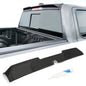 Solid Spare For 2019-2023 24 Dodge Ram 1500 Truck Crew Cab Matte Black Roof Spoiler Wing