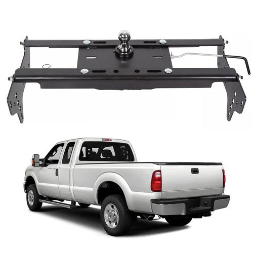Solid Spare 5th Wheel Underbed Gooseneck Trailer Hitch Complete Kit For Ford F250 F350 99-16