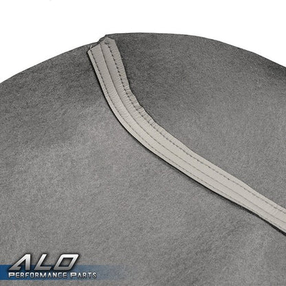 Solid Spare Fit For 2009-2015 Honda Pilot Center Console Lid Armrest Cover Leather Gray