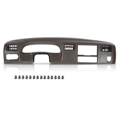 Solid Spare Dash Cluster Radio Bezel Trim Panel Brown Fit For 1999-2004 Ford F250 F350