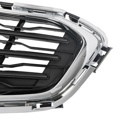 Solid Spare Chrome Front Lower Grille Grill For 2015 Chevrolet Cruze 2016 Cruze Limited