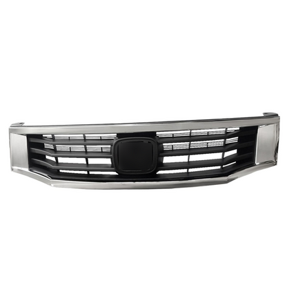 Front Upper Bumper Grille Chrome Grill For Honda Accord 2008 2009 2010 HO1200189