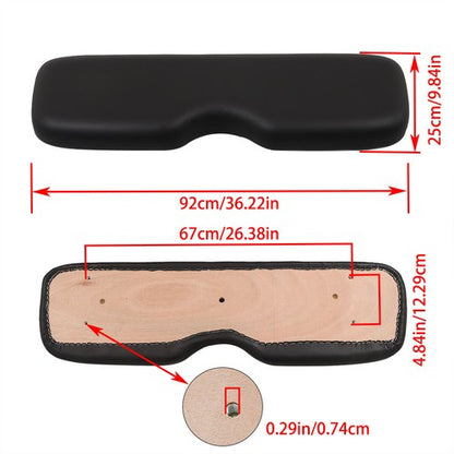 Solid Spare Golf Cart Black Front Seat Back Cushion For EZGO RXV,Freedom RXV 2008-Up
