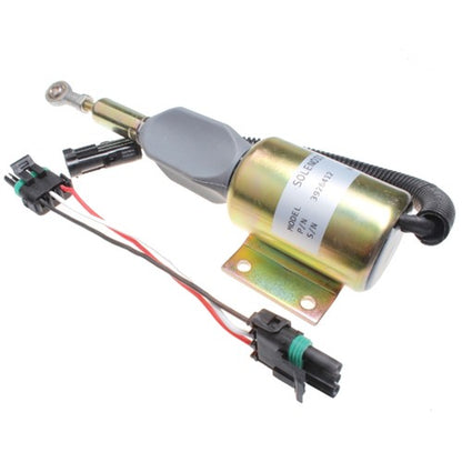Solid Spare New 24V Fuel Shutoff Solenoid for John Deere Loaders 624H 670C 670CH 672CH