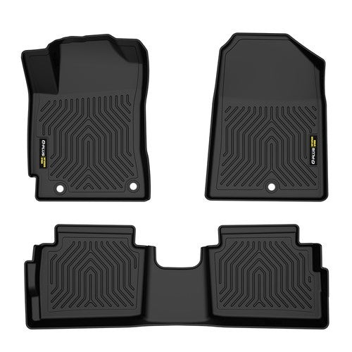 Solid Spare TPE Floor Mats Fit For 2017-2020 Hyundai Elantra All Weather Protection Liners
