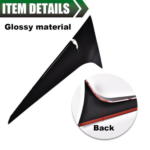 Solid Spare Fit For 12-18 BMW 3 Series F31 Touring Wagon Rear Window Spoiler Wing LH RH