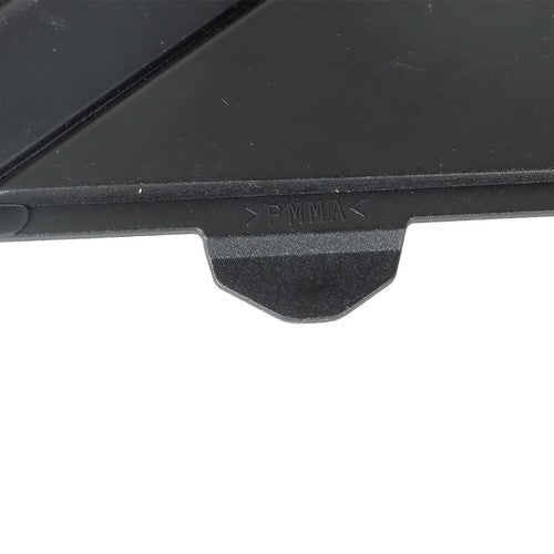 Solid Spare Left & Right Door Mirror Flag Cover Moldings Gloss Black For Fiat 500 2012-2017