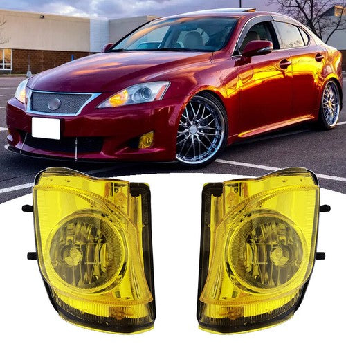 Fit 2006 2007 2008 2009 2010 Lexus IS250 IS350 Bumper Fog Lights Lamps LH RH