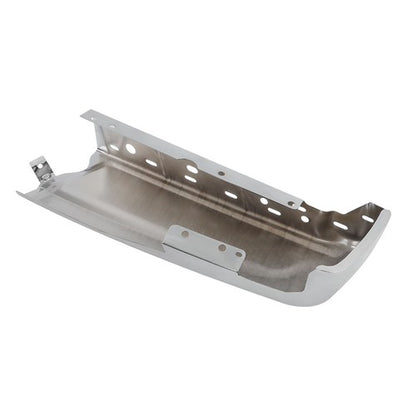 Solid Spare Fit For Ford F-150 2021-2023 Left Steel Rear Bumper End Cap Without Sensor Holes