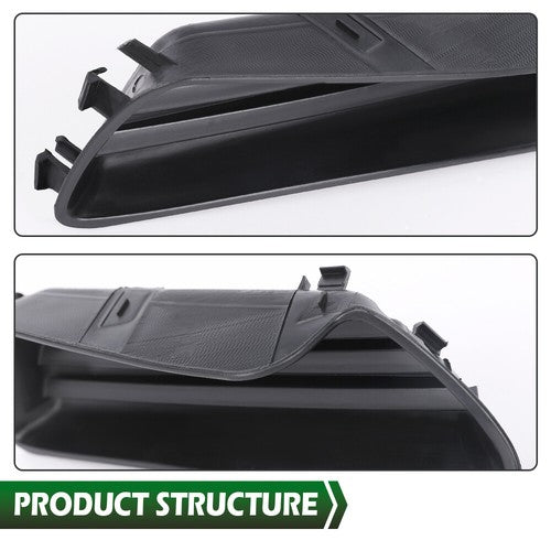 Solid Spare Fit For 2007-2009 Toyota Camry Front Bumper Insert Fog Light Cover Right Side