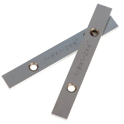 Solid Spare 0. 001" 1/8 x 4" 10 Pair Precision Parallel Set Hardened Steel In Case