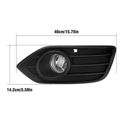 Fit 2019 2020 2021 2022 Honda HRV HR-V Fog Light Driving Lamp w/ Bezel LH RH