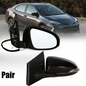 Pair Mirror Power Heated Signal Right & Left Side For 2014-2019 Toyota Corolla