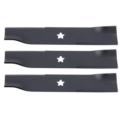 Solid Spare 42" Lawn Mower Blades For Husqvarna EZ4216 539-112078 577146101 3 Pack