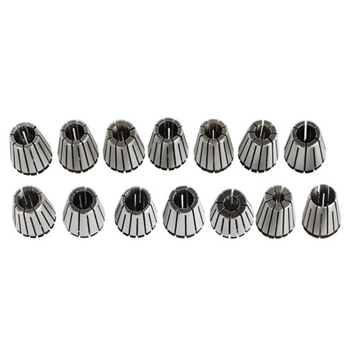 Solid Spare ER20 14Pc 1/16"-1/2" Spring Collet For CNC Milling Lathe Tool Engraving Machine