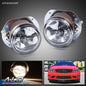 Solid Spare 2Pcs Front Bumper Fog Lights W/ Bulbs Fit For 2008-2010 Benz C300 C63 AMG C350