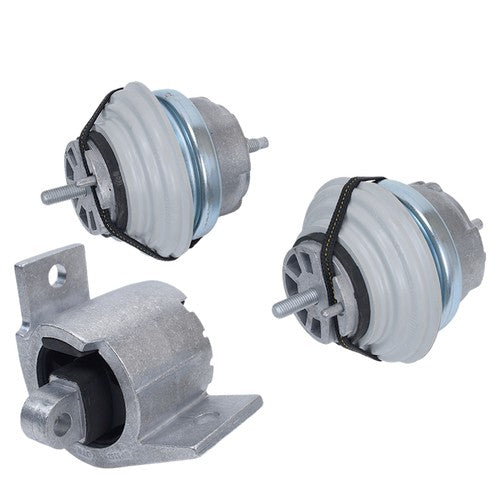 3PCS For Jaguar XF XJ Transmission & Engine Motor Mount 3.0 V6 RWD C2D16622