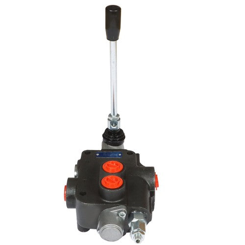 Solid Spare 1 Spool 21 GPM, 3600 PSI Hydraulic Controller SAE Interface 4-Way Tandem Center