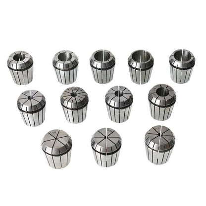 Solid Spare ER40 Spring Collets 12Pcs Size 1/8 3/16 1/4 5/16 3/8 1/2 5/8 3/4 1 1-1/16 1-1/8