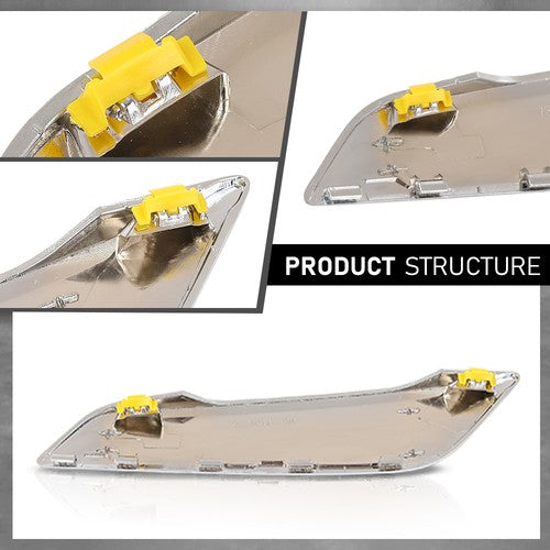 Solid Spare Fit For 2017-2022 BMW G30 G38 5-Series Fender Duct Trim Right Side 51137349594