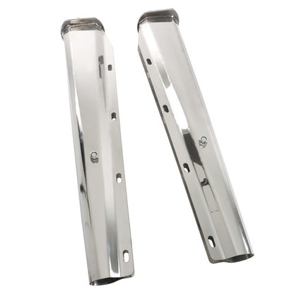 Solid Spare Stainless Steel 1 1/8 Bolt Tapered For Semi Truck 30"Straight Mud Flap Hanger US