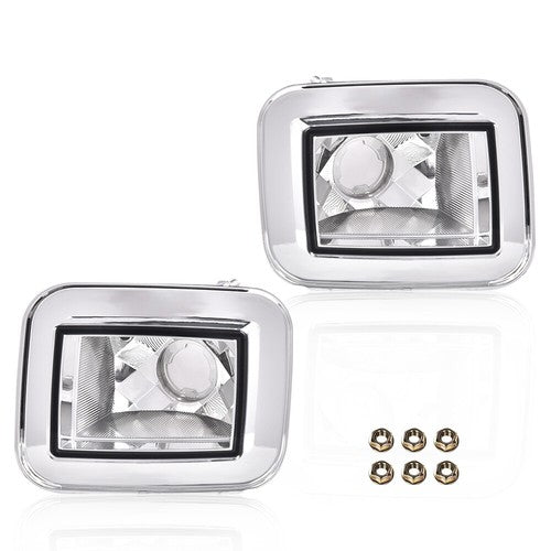 Solid Spare Fit For 2003-2008 H2 Hummer Clear Lens Front Turn Signal Light Parking Lamp