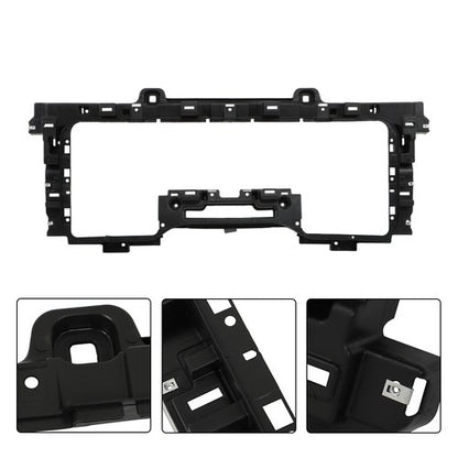 Solid Spare Grille Shutter Mounting Bracket Panel For 16-18 Chevrolet Silverado 1500 V8 5.3L