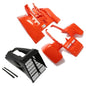Solid Spare For Yamaha Banshee 350 Fenders + gas tank Plastics Kits+ Radiator grille Orange