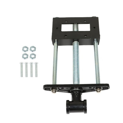 Solid Spare 9" Cast Iron woodworking bench vise Front Screw Vise for Workbench New