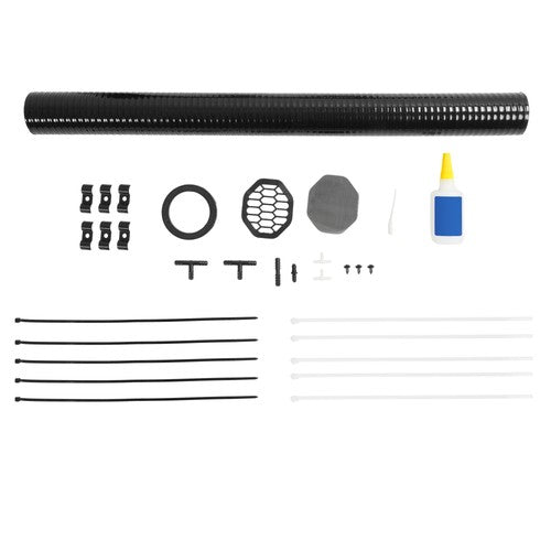 Solid Spare For Honda Snorkel Kit Rincon 650 4X4 680 2003-2023 2005 2006 Clamp On Painted