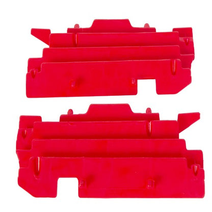 Solid Spare Left + Right Side Radiator Louvers Guards For Honda CR125R/CR250R 2000-2004