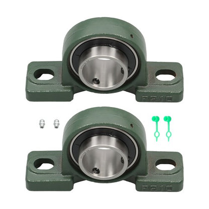 Solid Spare 2 Pack UCP210-32 Pillow Block Mounted Ball Bearing 2" Bore Self Aligning New