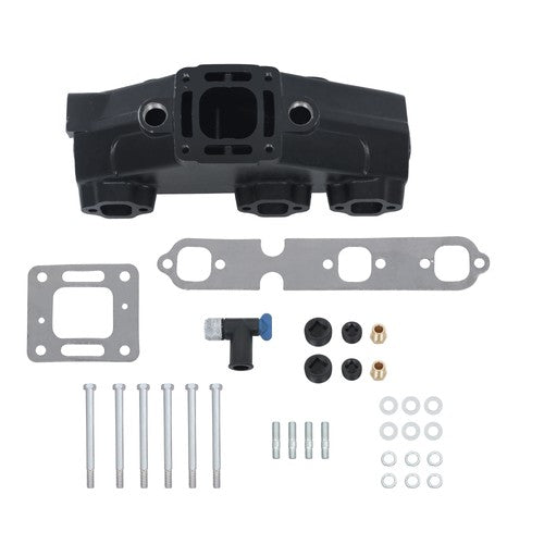 Solid Spare 2× Exhaust Manifold For MerCruiser GM V6 1985-2002 175 185 205 262 4.3L 99746A17