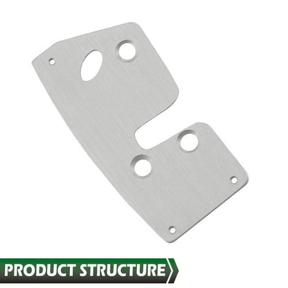 Solid Spare Fit For 93-98 Jeep Grand Cherokee ZJ Door Latch Reinforcement Plate Left Side