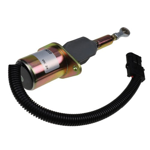 Solid Spare Shut Off Solenoid 3930234 SA-4335-24 24V For Cummins 6CT 8.3L Komatsu PC360-7