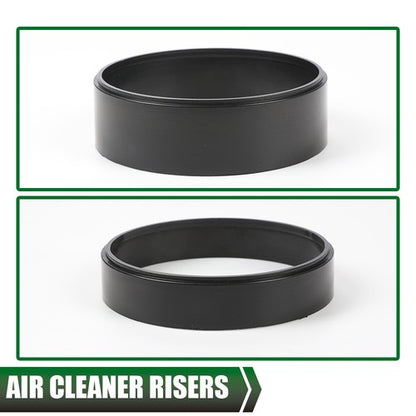 Solid Spare 1/2" 1" 1-1/2" Air Cleaner Spacer Riser Fits Edelbrock Holley 5 1/4" Carburetor