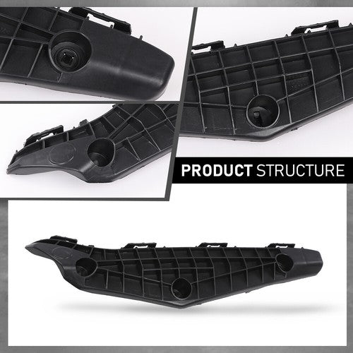 Solid Spare Fit For 2011-2013 Toyota Highlander Front Bumper Retainer Bracket Left Side