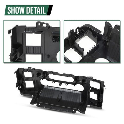 Solid Spare Fit For 21-23 Ford F-150 A/C Heater Climate Control Dash Center Console Bezel