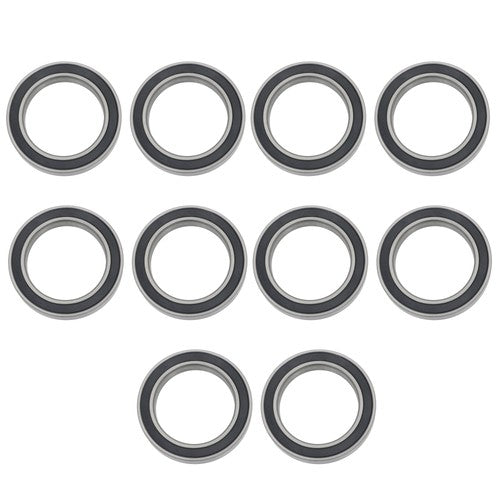Solid Spare 10Pcs 6910-2RS Bearings 50×72×12mm Double Rubber Seals Deep Groove Ball Bearing