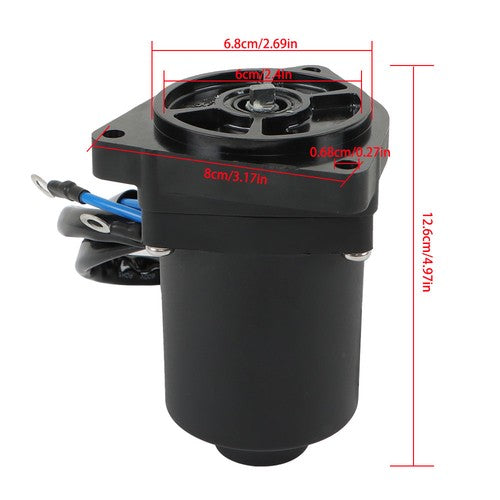 Solid Spare Power Tilt Trim Motor For Yamaha 63P-43880-01-00 63P-43880-10-00 63P-43880-11-00