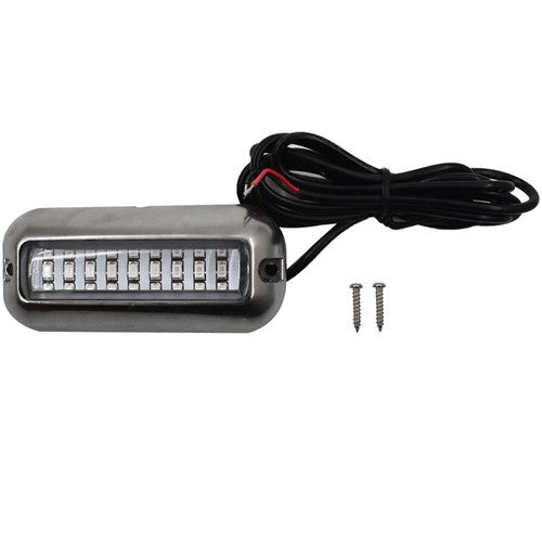Solid Spare Fit For MARINE Transom Lights 316 Stainless Steel Pontoon 27LED Underwater Boat