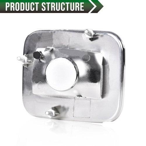Solid Spare Fit For 2003-2008 H2 Hummer Clear Lens Front Turn Signal Light Parking Lamp