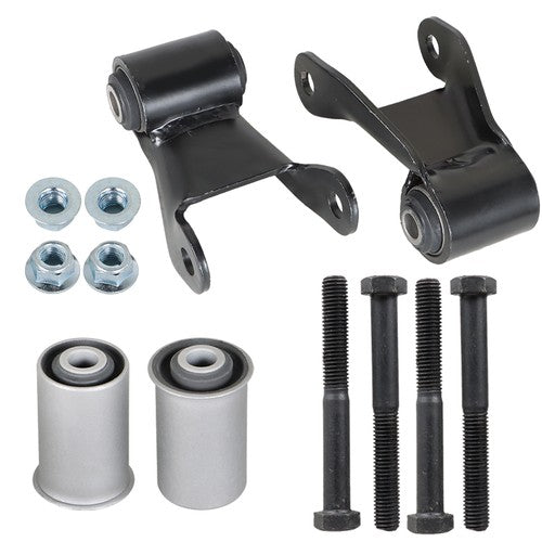 Solid Spare For Chevy C/K Express 1988-2017 Truck Series Rear Leaf Spring Shackle Repair Kit