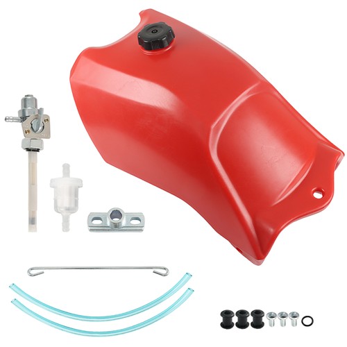 Solid Spare Fuel Tank With Cap&Fuel Petcock For Honda TRX300 TRX300 Fourtrax 300 1988-1992