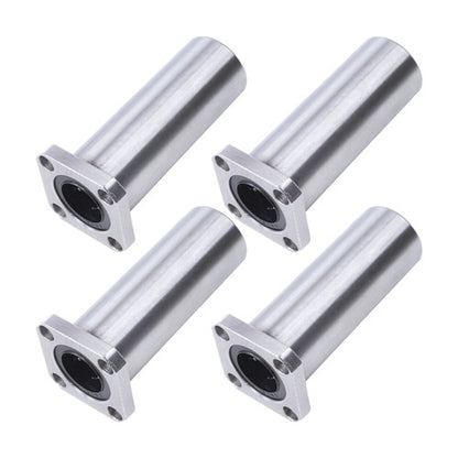 Solid Spare 4Pack of LMK25UU 25mm 40mm 59mm Square Linear Ball Bearings for CNC 3D Printer